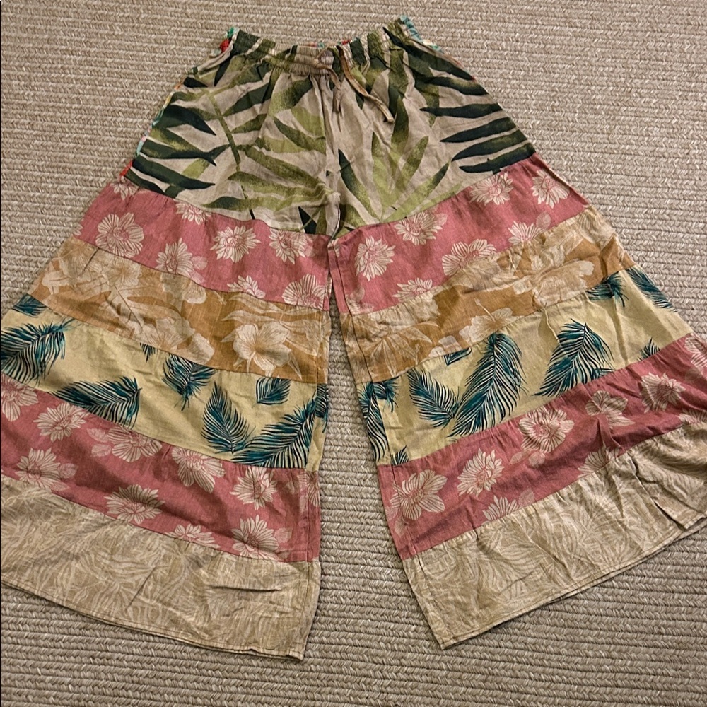 Sacred Threads size s/m extra wide leg pant - Picture 2 of 5